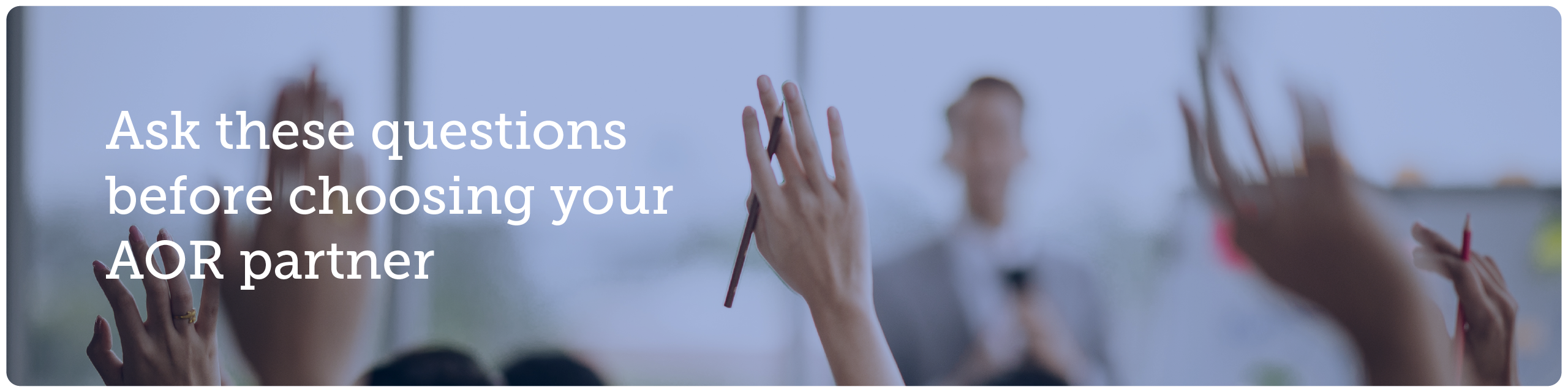 Agent of Record questions